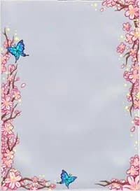 Imperium Duelist Border Sleeves: Cherry Blossom (60-Pack) - Imperium Duelist Card Sleeves - Card Sleeves card