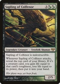 Sapling of Colfenor - Eventide - Magic: The Gathering card