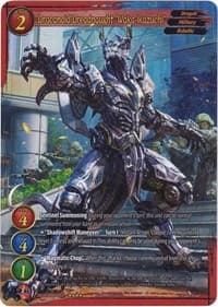 Draconoid Dreadnaught "Waka-ikazuchi" (Full Art) - Become the Hero! - Gate Ruler card