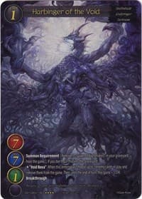 Harbinger of the Void (Full Art) - Become the Hero! - Gate Ruler card