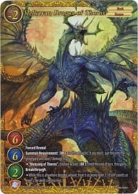 Melkavar, Dragon of Thorns (Extended Art) - Become the Hero! - Gate Ruler card