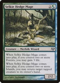 Selkie Hedge-Mage - Eventide - Magic: The Gathering card
