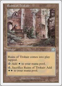 Ruins of Trokair - Classic Sixth Edition - Magic: The Gathering card