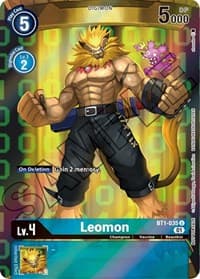 Leomon (Tamer's Card Set 1) - Release Special Booster 1.0 - Digimon Card Game card
