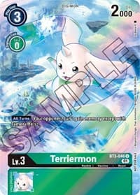 Terriermon (Tamer's Card Set 1) - Release Special Booster 1.0 - Digimon Card Game card