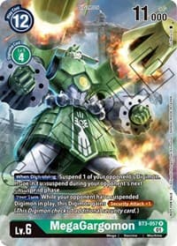 MegaGargomon (Tamer's Card Set 1) - Release Special Booster 1.0 - Digimon Card Game card