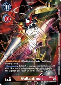 Gallantmon (Tamer's Card Set 1) - Starter Deck 07: Gallantmon - Digimon Card Game card