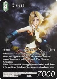 Zidane - 6-044L (Full Art) - Deck Exclusive Cards - Final Fantasy TCG card