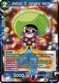 Android 15, Inorganic Horror - Ultimate Squad - Dragon Ball Super: Masters card