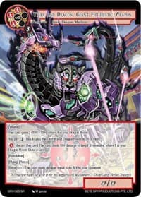 Tiger and Dragon, Giant Futuristic Weapon - Game of Gods: Revolution - Force of Will card