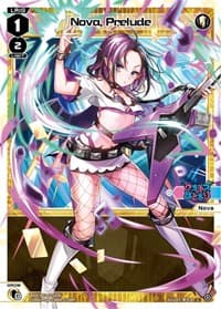 Nova, Prelude - Standup Diva - WIXOSS card