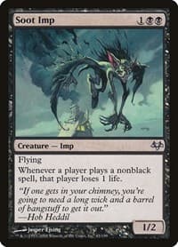 Soot Imp - Eventide - Magic: The Gathering card