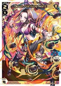 Nova, Fighting Spirit (SCR) - Standup Diva - WIXOSS card