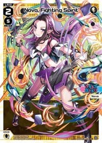 Nova, Fighting Spirit - Standup Diva - WIXOSS card