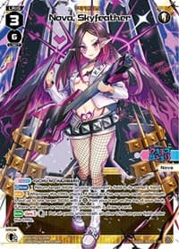 Nova, Skyfeather - Standup Diva - WIXOSS card