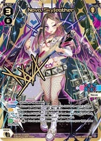Nova, Skyfeather (DiR) - Standup Diva - WIXOSS card