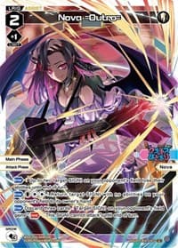 Nova =Outro= (Parallel Foil) - Standup Diva - WIXOSS card