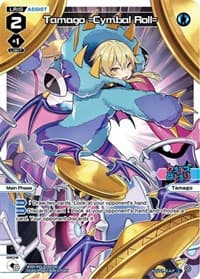 Tamago =Cymbal Roll= (Parallel Foil) - Standup Diva - WIXOSS card