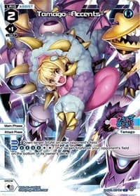 Tamago =Accents= (Parallel Foil) - Standup Diva - WIXOSS card