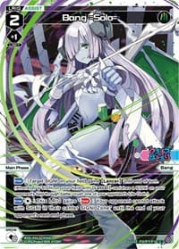 Bang =Solo= (Parallel Foil) - Standup Diva - WIXOSS card