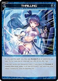 THRILLING - Standup Diva - WIXOSS card
