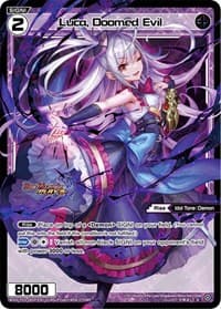 Luca, Doomed Evil (Parallel Foil) - Standup Diva - WIXOSS card