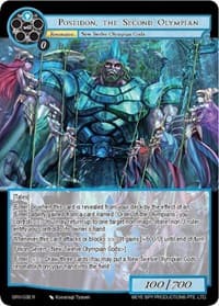 Poseidon, the Second Olympian - Game of Gods: Revolution - Force of Will card