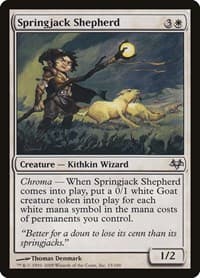 Springjack Shepherd - Eventide - Magic: The Gathering card