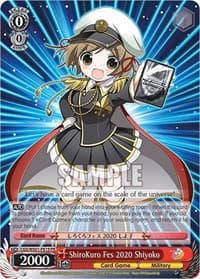 ShiroKuro Fes 2020 Shiyoko - Promo Cards - Weiss Schwarz card