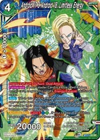 Android 17 & Android-18, Limitless Energy - Ultimate Squad - Dragon Ball Super: Masters card