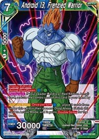 Android 13, Frenzied Warrior - Ultimate Squad - Dragon Ball Super: Masters card