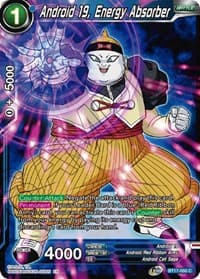 Android 19, Energy Absorber - Ultimate Squad - Dragon Ball Super: Masters card