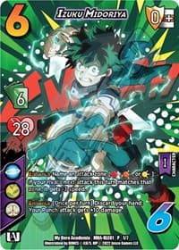 Izuku Midoriya (Regional License Exam 2021) - UniVersus: My Hero Academia Promo Cards - UniVersus card
