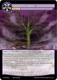 Tree of Decay - Game of Gods: Revolution - Force of Will card