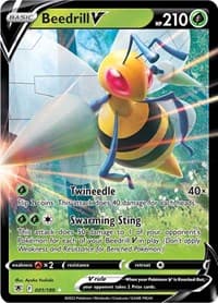 Beedrill V - SWSH10: Astral Radiance - Pokemon card