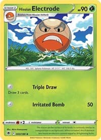 Hisuian Electrode - SWSH10: Astral Radiance - Pokemon card