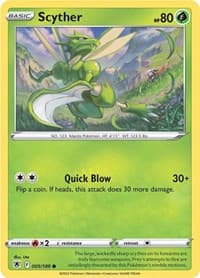Scyther (005) - SWSH10: Astral Radiance - Pokemon card