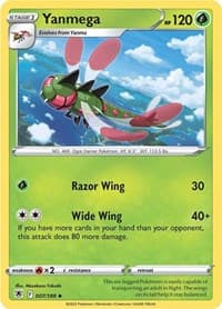 Yanmega - SWSH10: Astral Radiance - Pokemon card