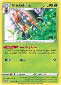 Kricketune - SWSH10: Astral Radiance - Pokemon card