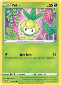 Petilil - SWSH10: Astral Radiance - Pokemon card