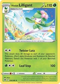 Hisuian Lilligant - SWSH10: Astral Radiance - Pokemon card