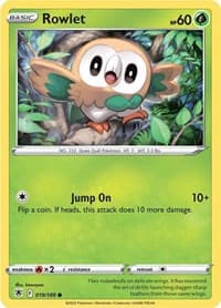 Rowlet - SWSH10: Astral Radiance - Pokemon card