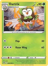 Dartrix - SWSH10: Astral Radiance - Pokemon card