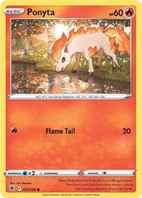 Ponyta - SWSH10: Astral Radiance - Pokemon card