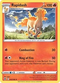 Rapidash - SWSH10: Astral Radiance - Pokemon card