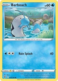 Barboach - SWSH10: Astral Radiance - Pokemon card