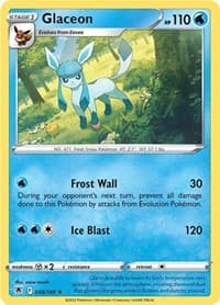 Glaceon - SWSH10: Astral Radiance - Pokemon card