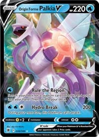Origin Forme Palkia V - SWSH10: Astral Radiance - Pokemon card
