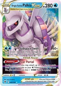 Origin Forme Palkia VSTAR - SWSH10: Astral Radiance - Pokemon card