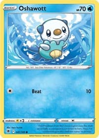 Oshawott - SWSH10: Astral Radiance - Pokemon card